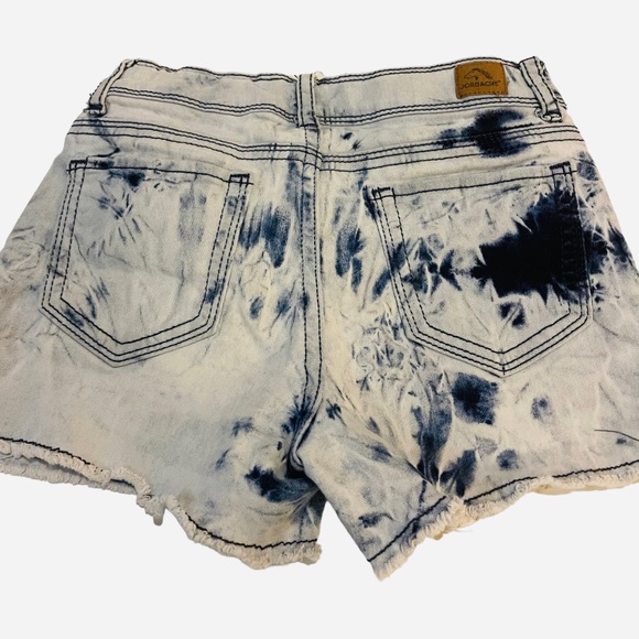 Jordache Acid Wash Cutoff Denim Shorts - Picture 2 of 7
